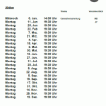 Übungsplan 2016 (Aktive)