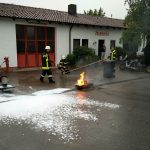 Übung 13.06.2016 – Feuerlöscher und Fettbrand