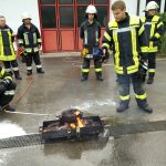 Übung 13.06.2016 – Feuerlöscher und Fettbrand